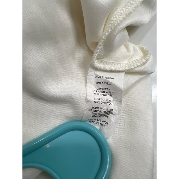 Show Me Your Mumu Dress Womens M White Sleeveless V-Neck Maxi Polyester - Picture 6 of 10